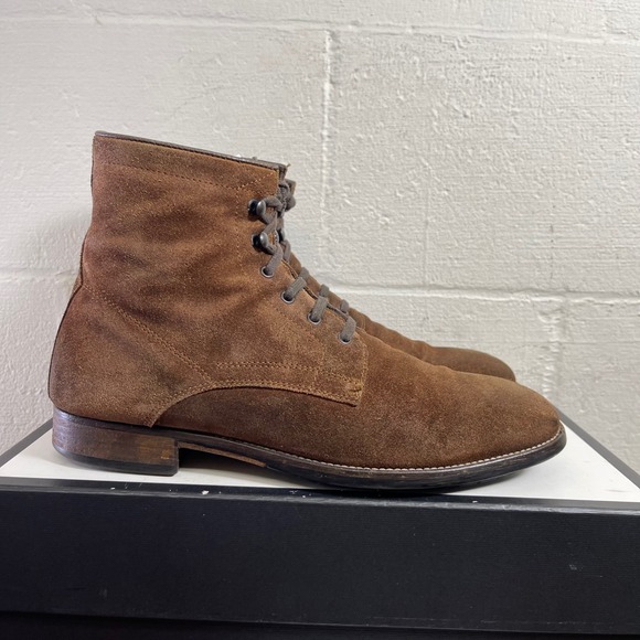 To Boot New York Adam Derrick 7974 Brown Suede Ankle Boots Men's 8 UK/9 US